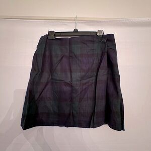 Vintage plaid skirt